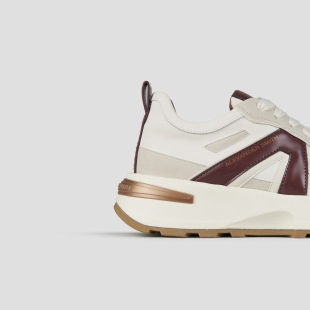 LIVERPOOL WOMAN ALEXANDER SMITH OFF WHITE BORDEAUX