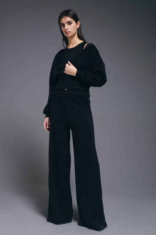 PANTALONE OVER/D STRASS