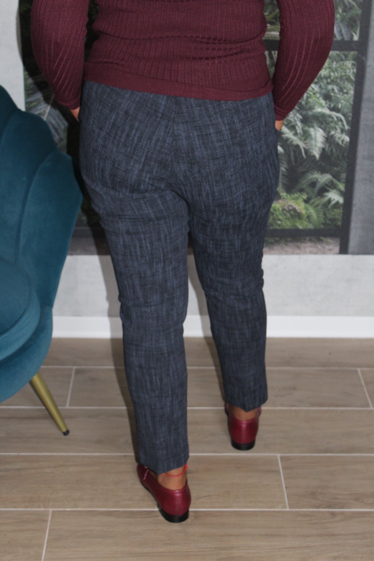 GIACCA TAILLEUR BLU KAOS