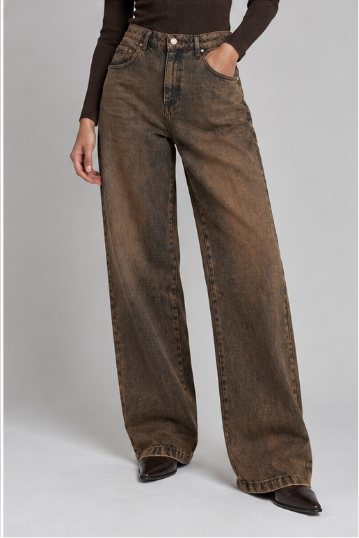 JEANS KAOS BARREL MORO