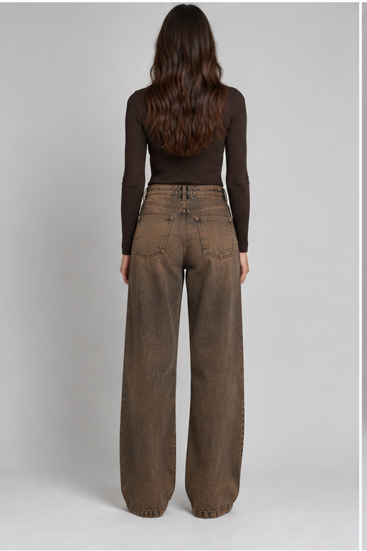 JEANS KAOS BARREL MORO
