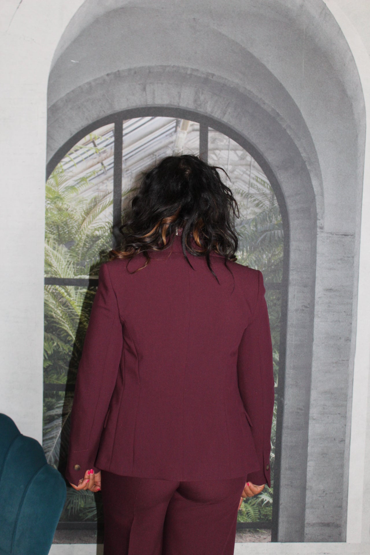 GIACCA TAILLEUR BORDEUAX