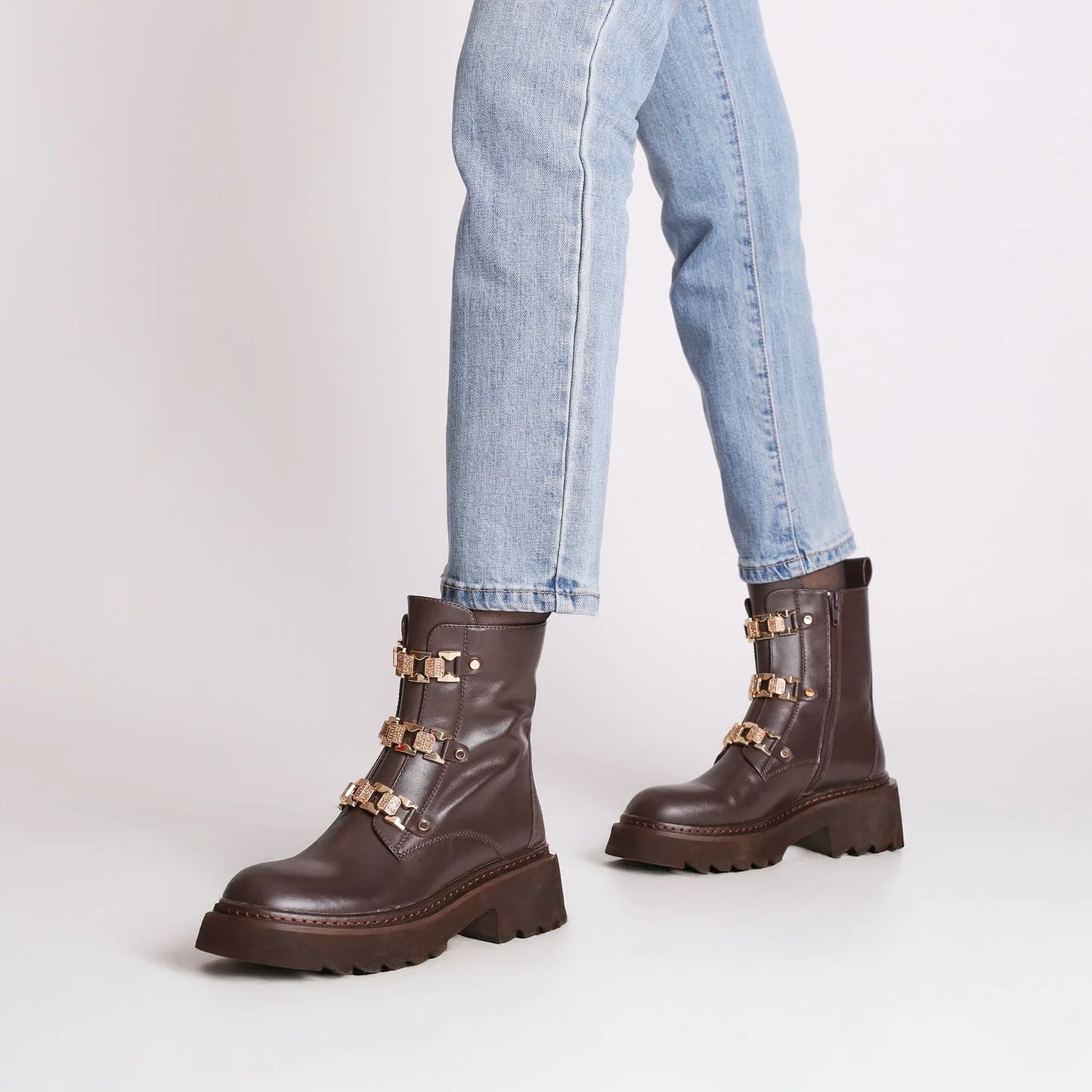 STIVALETTO TOSCA BLU LEA IN PELLE