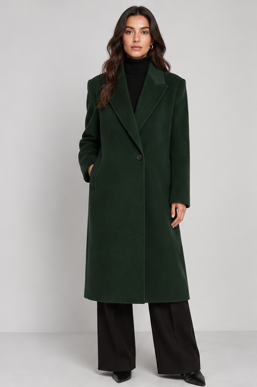 CAPPOTTO VERDE KAOS LUNGO
