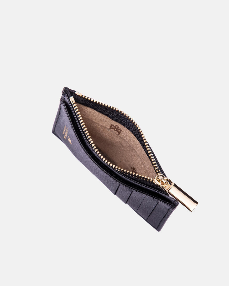 PORTACARTE CUOIERIA FIORENTINA CON ZIP