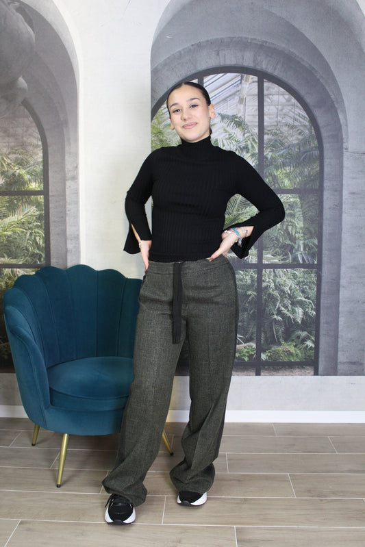 PANTALONE VERDE ICONA