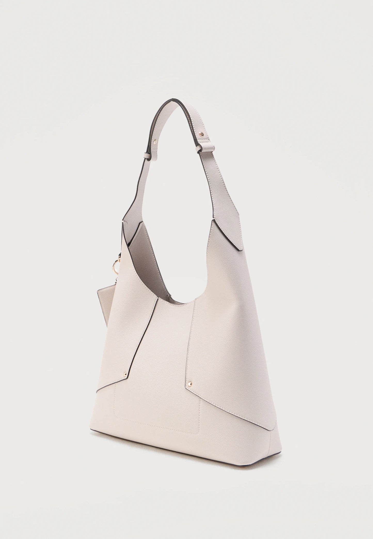 BORSA GUESS DARCY HOBO 2 IN 1 - Borsa tote - pietra