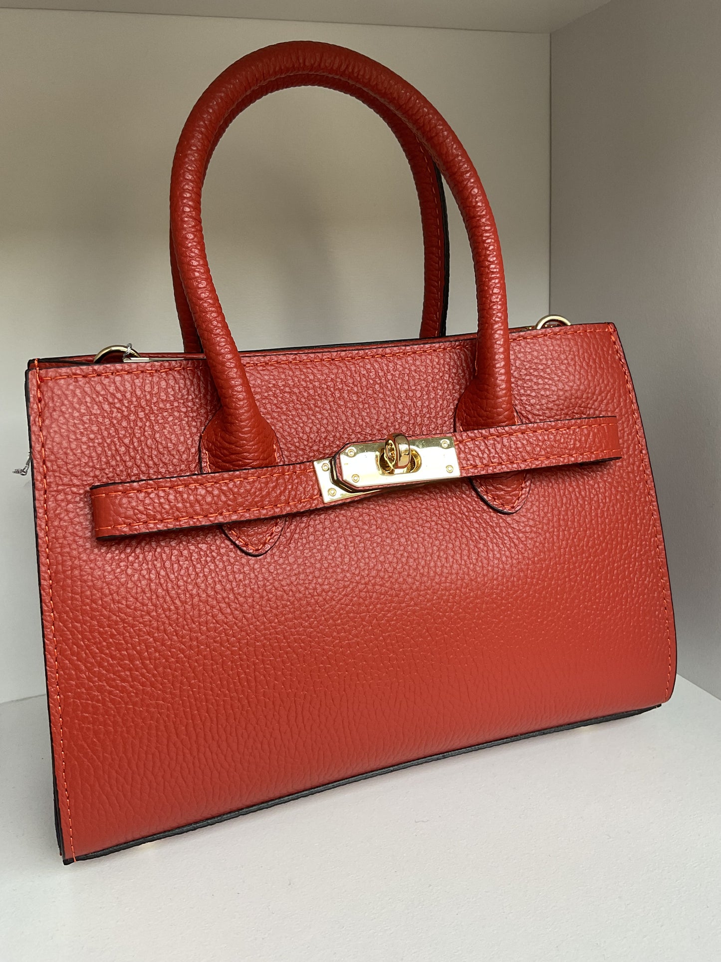 Borsa birkin arancio