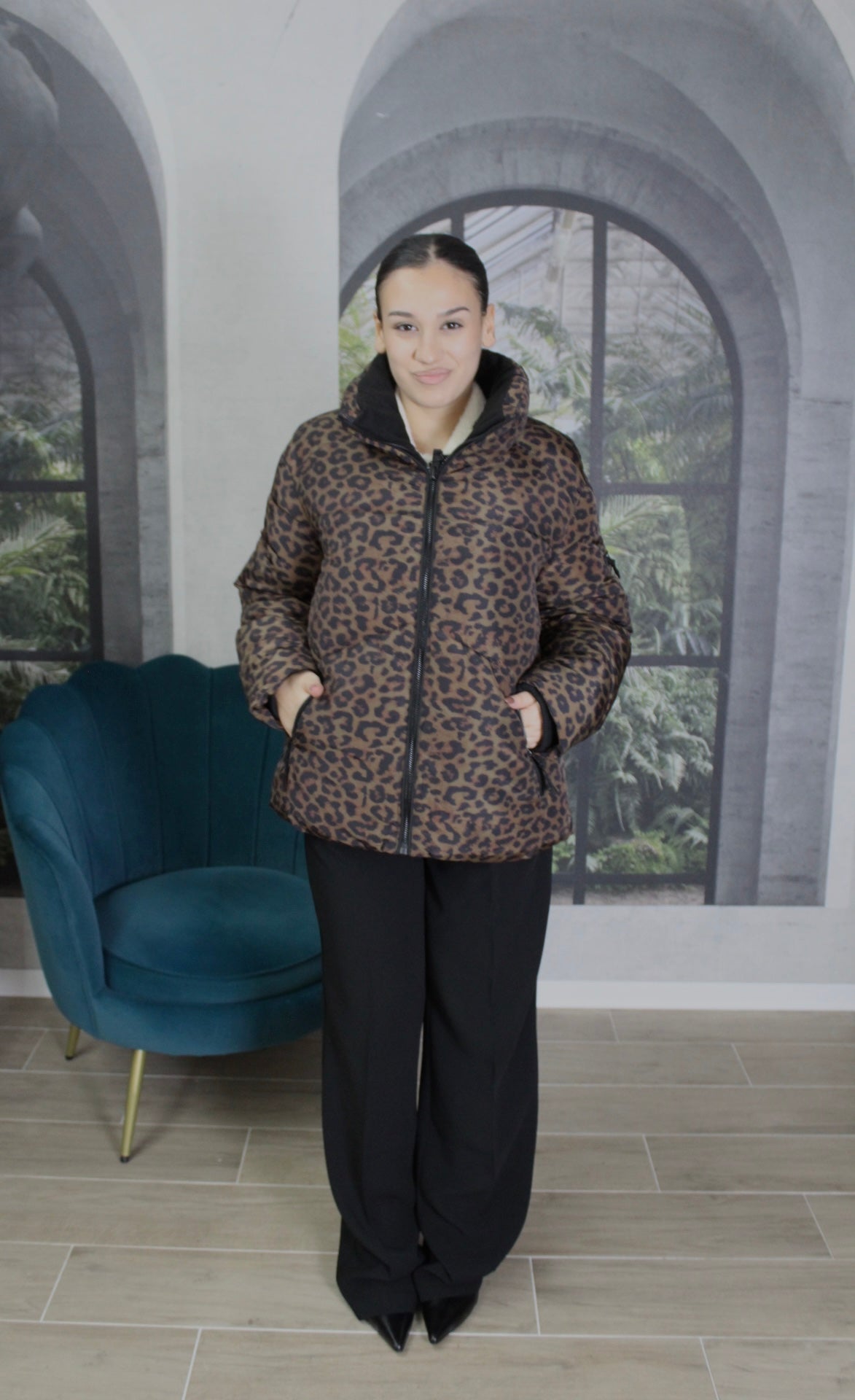 PIUMINO MACULATO GUESS