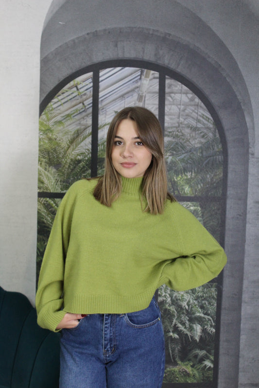 MAGLIONE ICONA VERDE