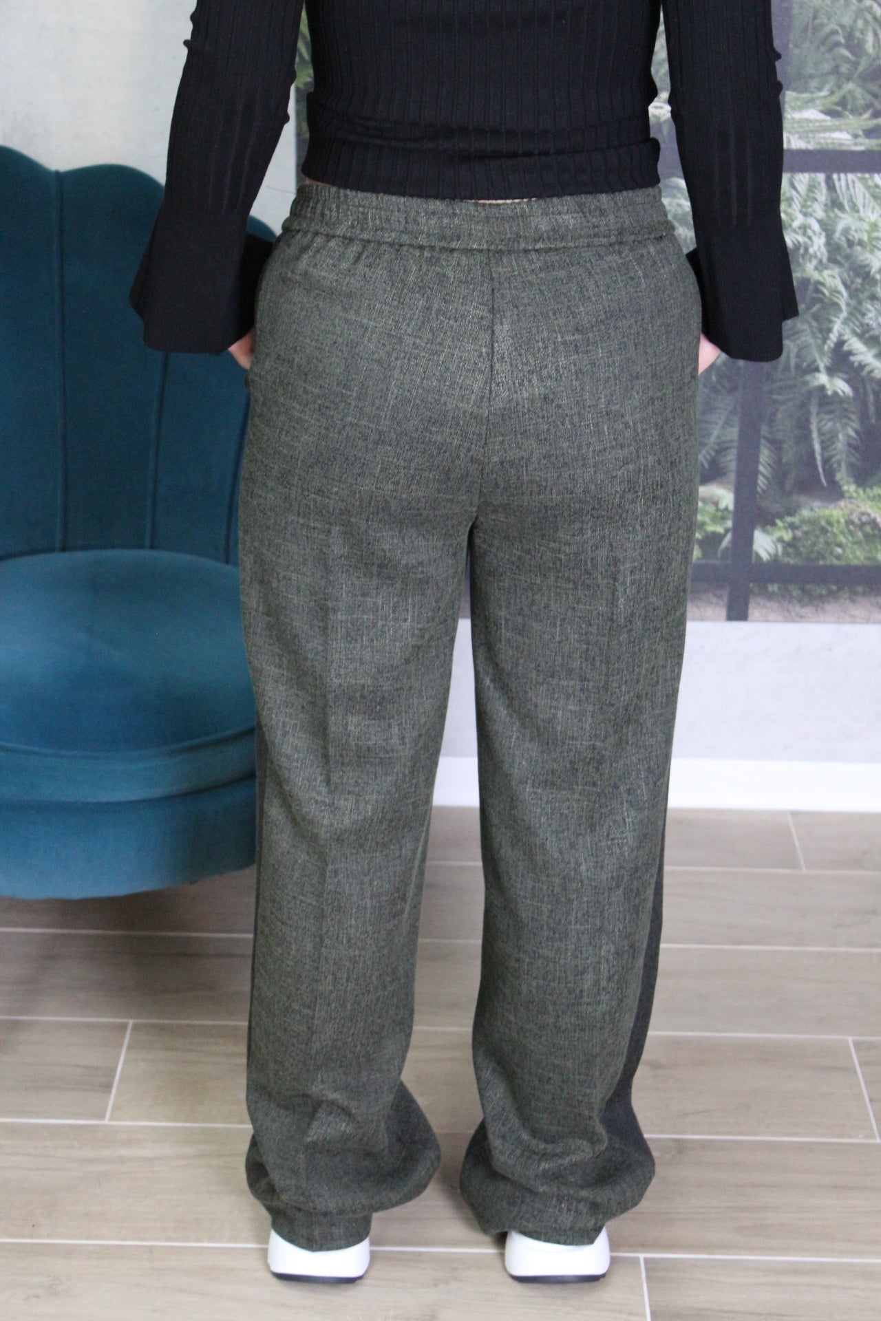 PANTALONE VERDE ICONA