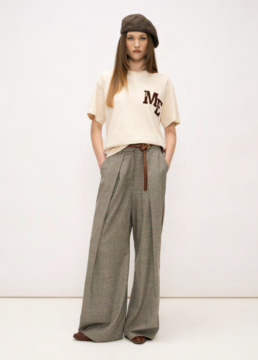 PANTALONE SCACCHI MARC ELLIS