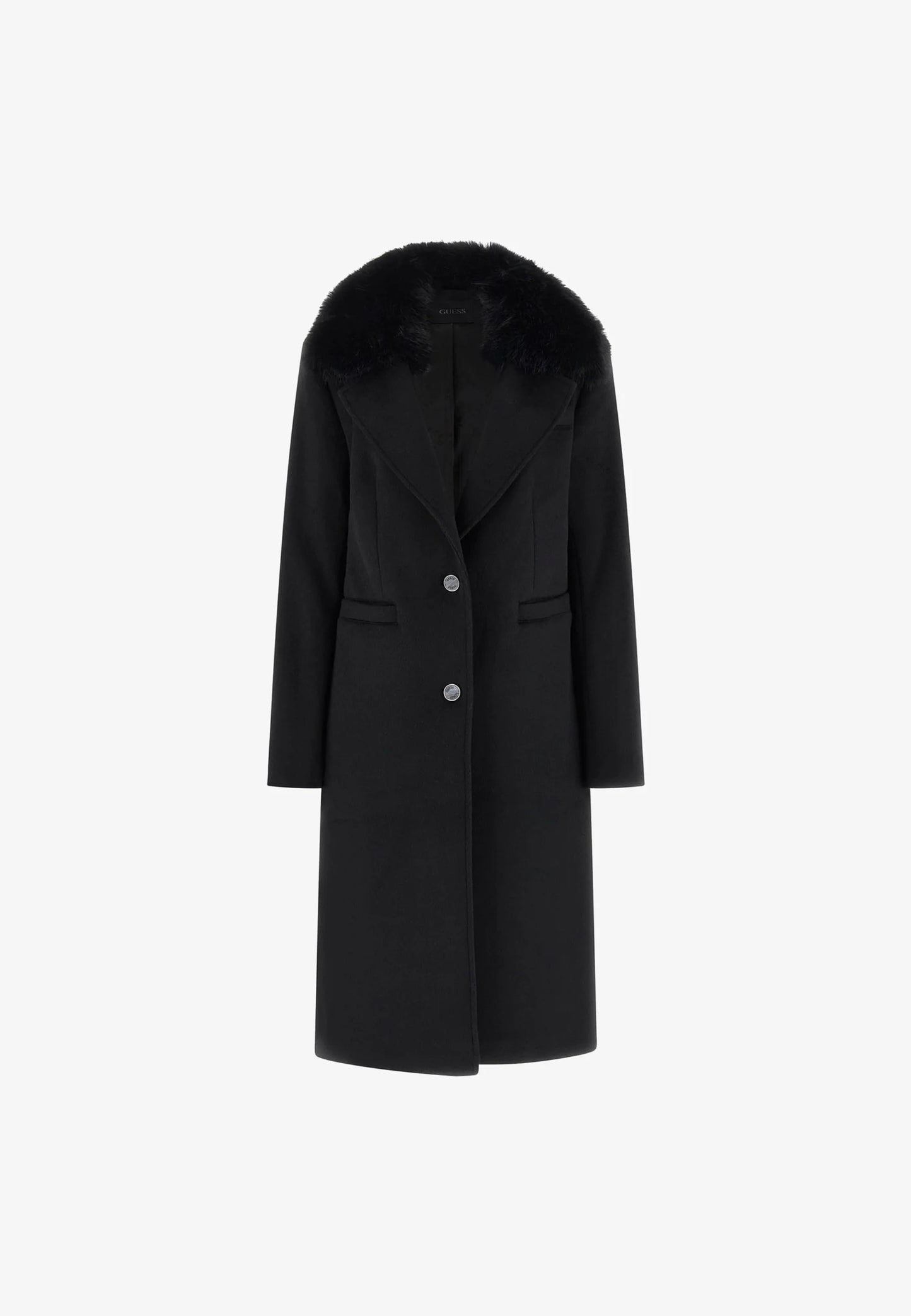 CAPPOTTO CLASSICO GUESS SCHWARZ