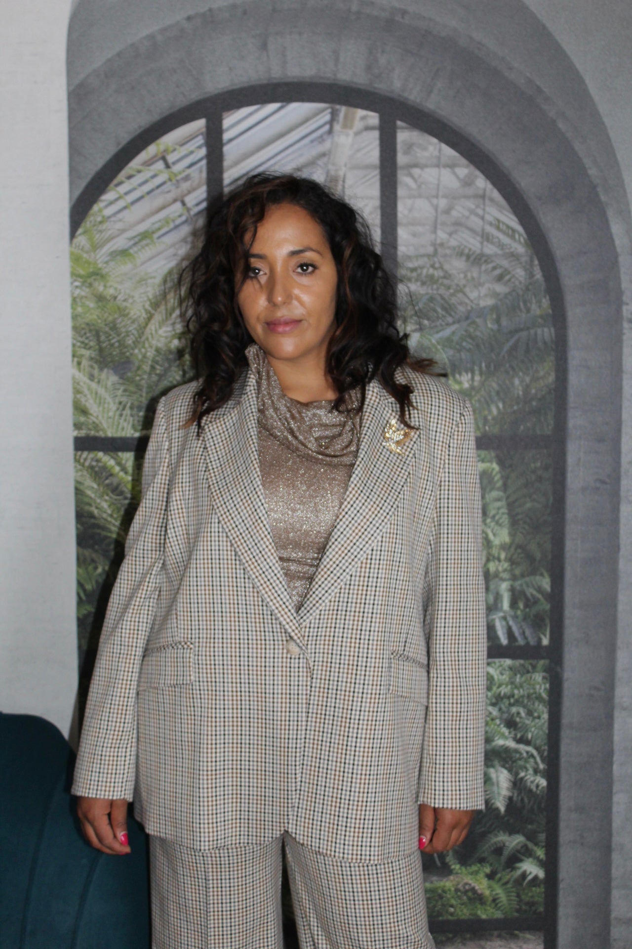 GIACCA QUADRI TAILLEUR KAOS