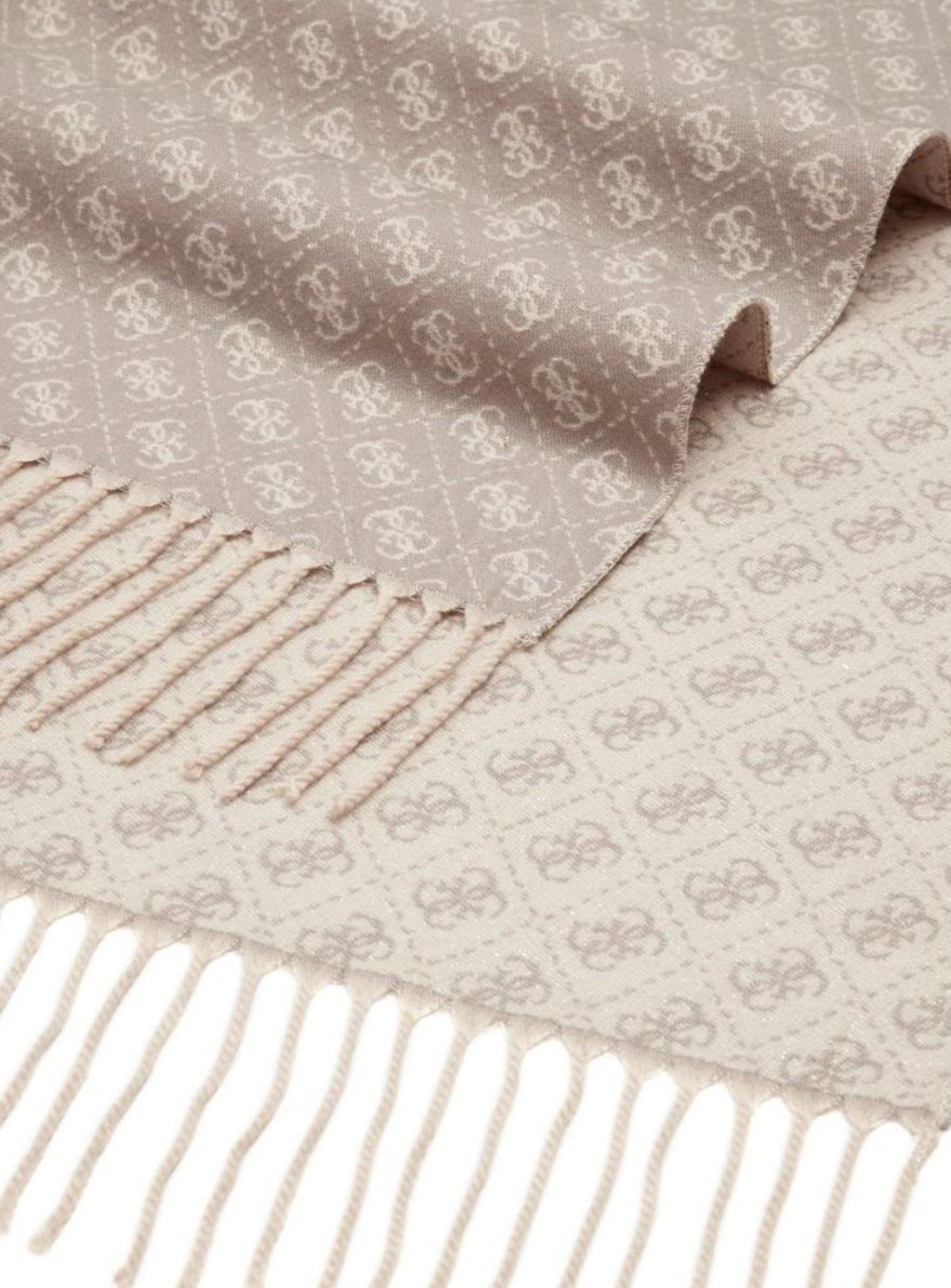 SCIARPA GUESS AW5423POL03 Logo Grey-Beige