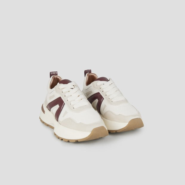 LIVERPOOL WOMAN ALEXANDER SMITH OFF WHITE BORDEAUX