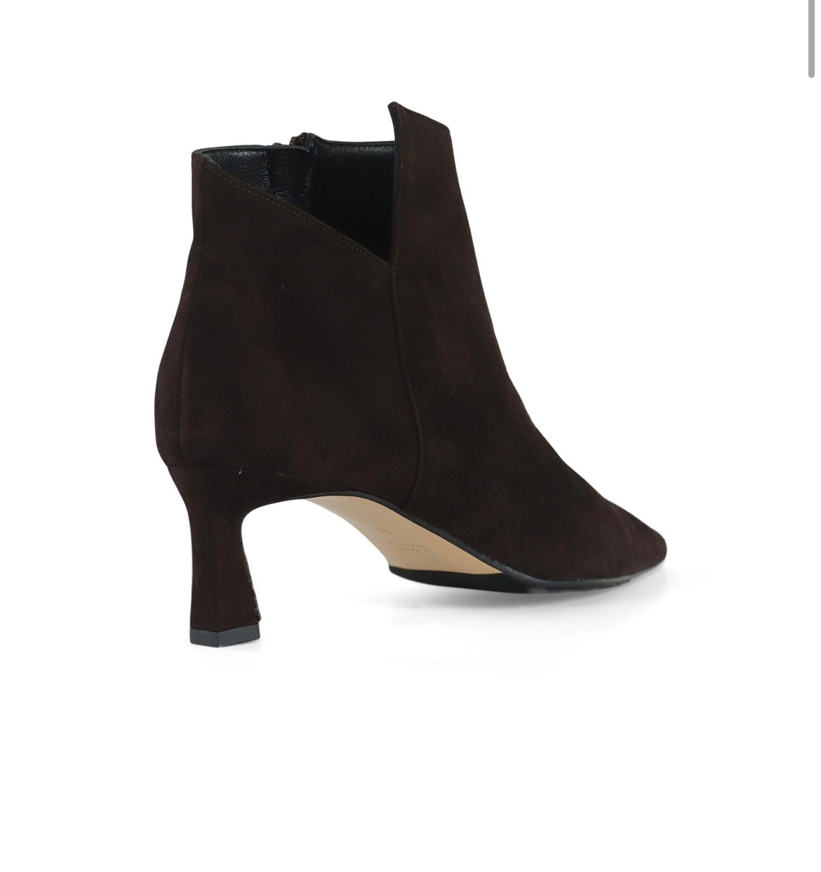 STIVALETTO TACCO MEDIO IN SUEDE ISABELLE PARIS