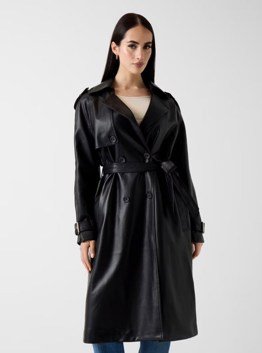 TRENCH IN ECOPELLE GUESS