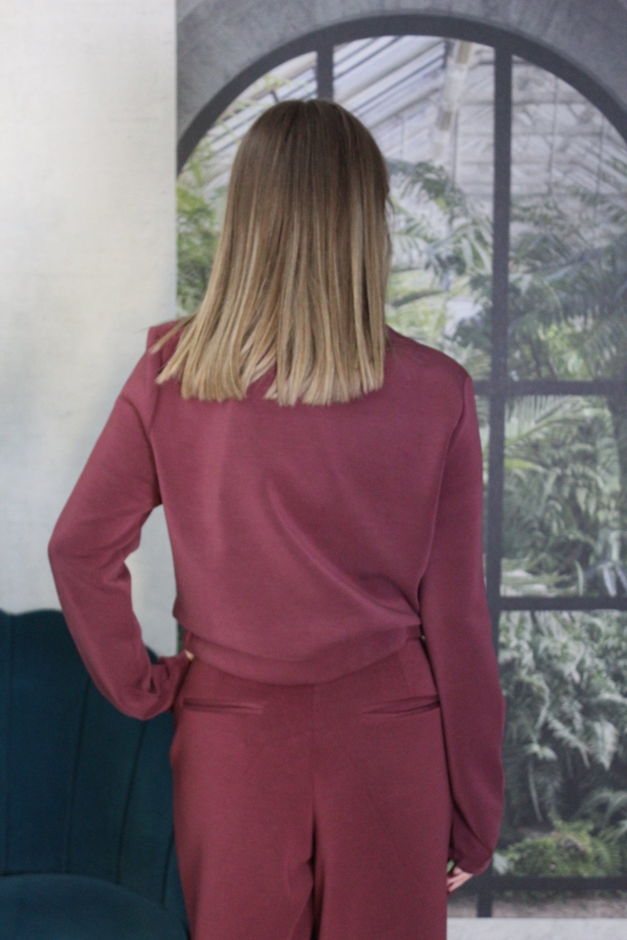 FELPA BORDEAUX GUESS