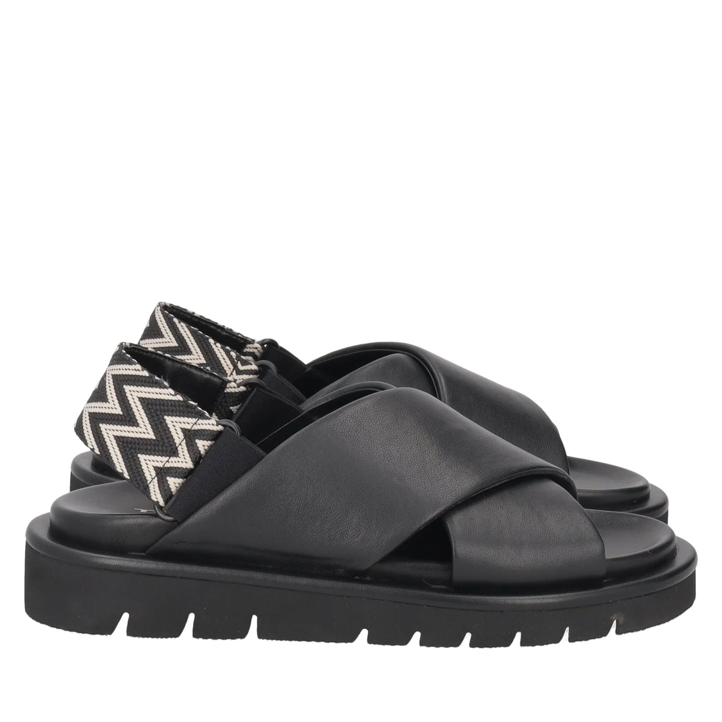 SANDALO TOSCA BLU SUMMERLYN IN PELLE
