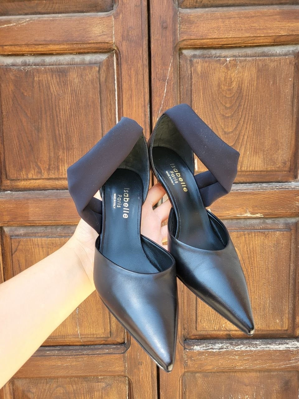 DÉCOLLETÉ ISABELLE PARIS NERO CON FASCIA