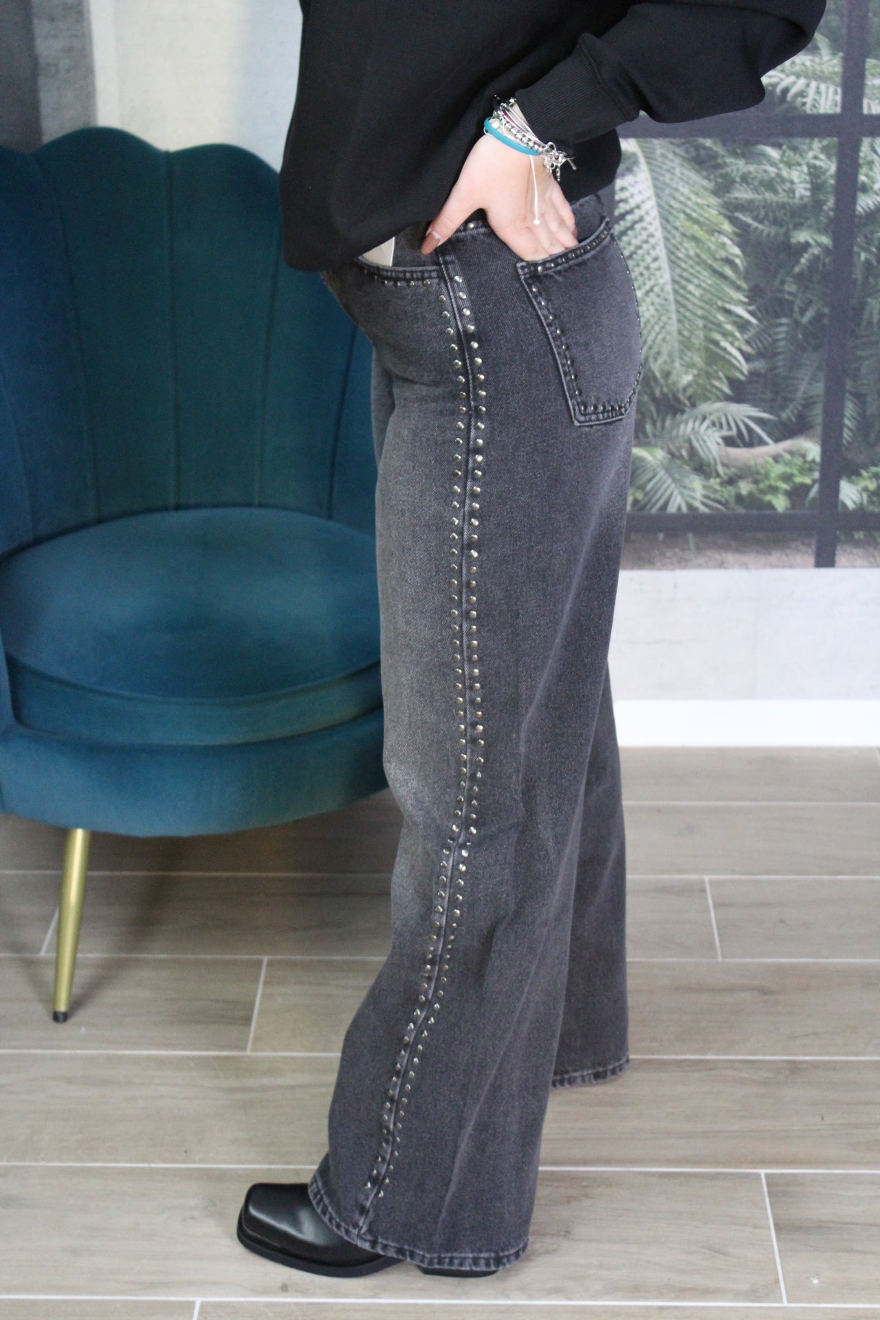 JEANS KAOS BORCHIETTE