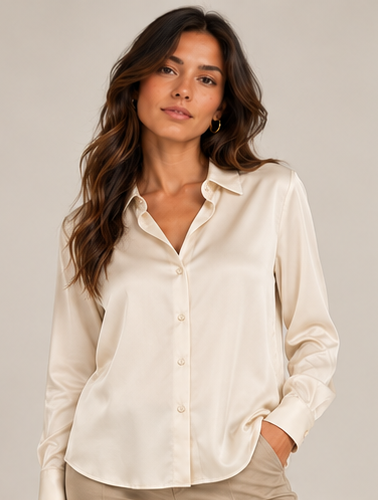CAMICIA RASO MEME ROAD PANNA