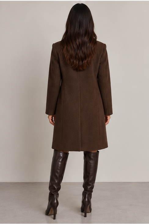 CAPPOTTO OVER/D MARRONE