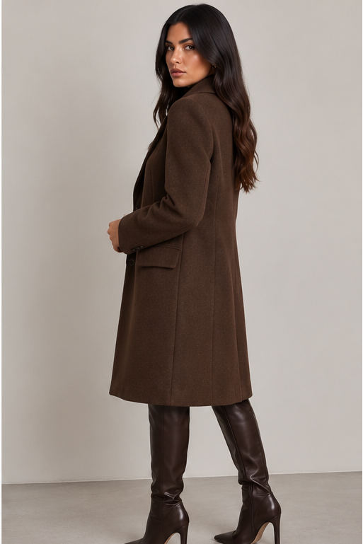 CAPPOTTO OVER/D MARRONE