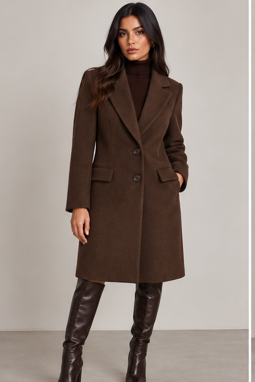 CAPPOTTO OVER/D MARRONE