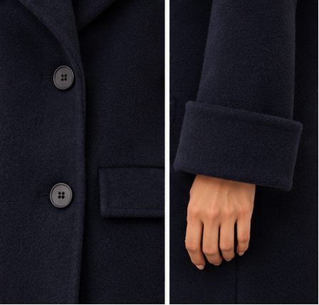 CAPPOTTO ODI ET AMO BLU