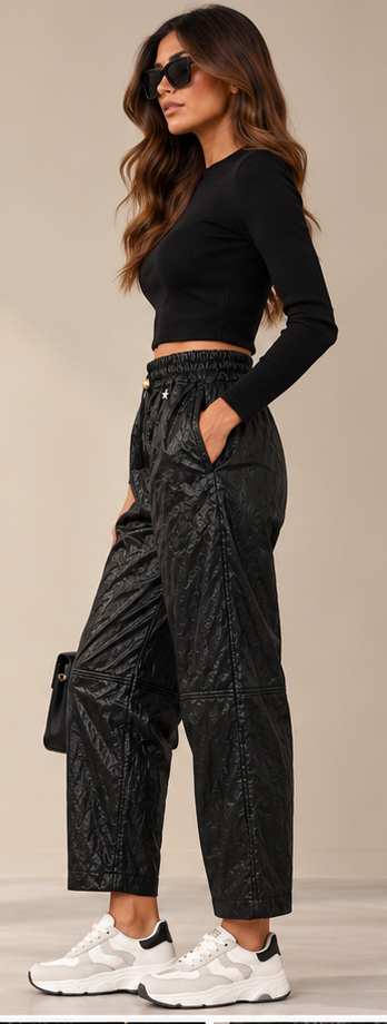 PANTALONE SOUVENIR PELLE