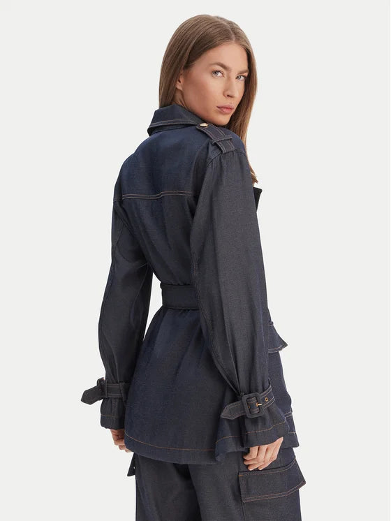 GIACCA COMPLETO BLU GUESS