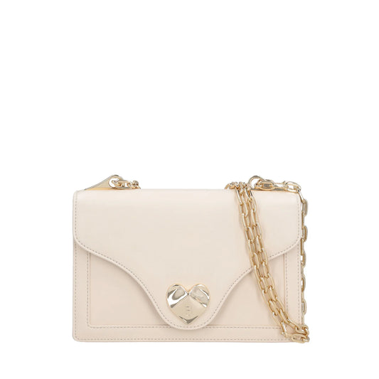 TRACOLLINA TOSCA BLU AVORIO SWEET BAG CON ACCESSORIO A CUORE