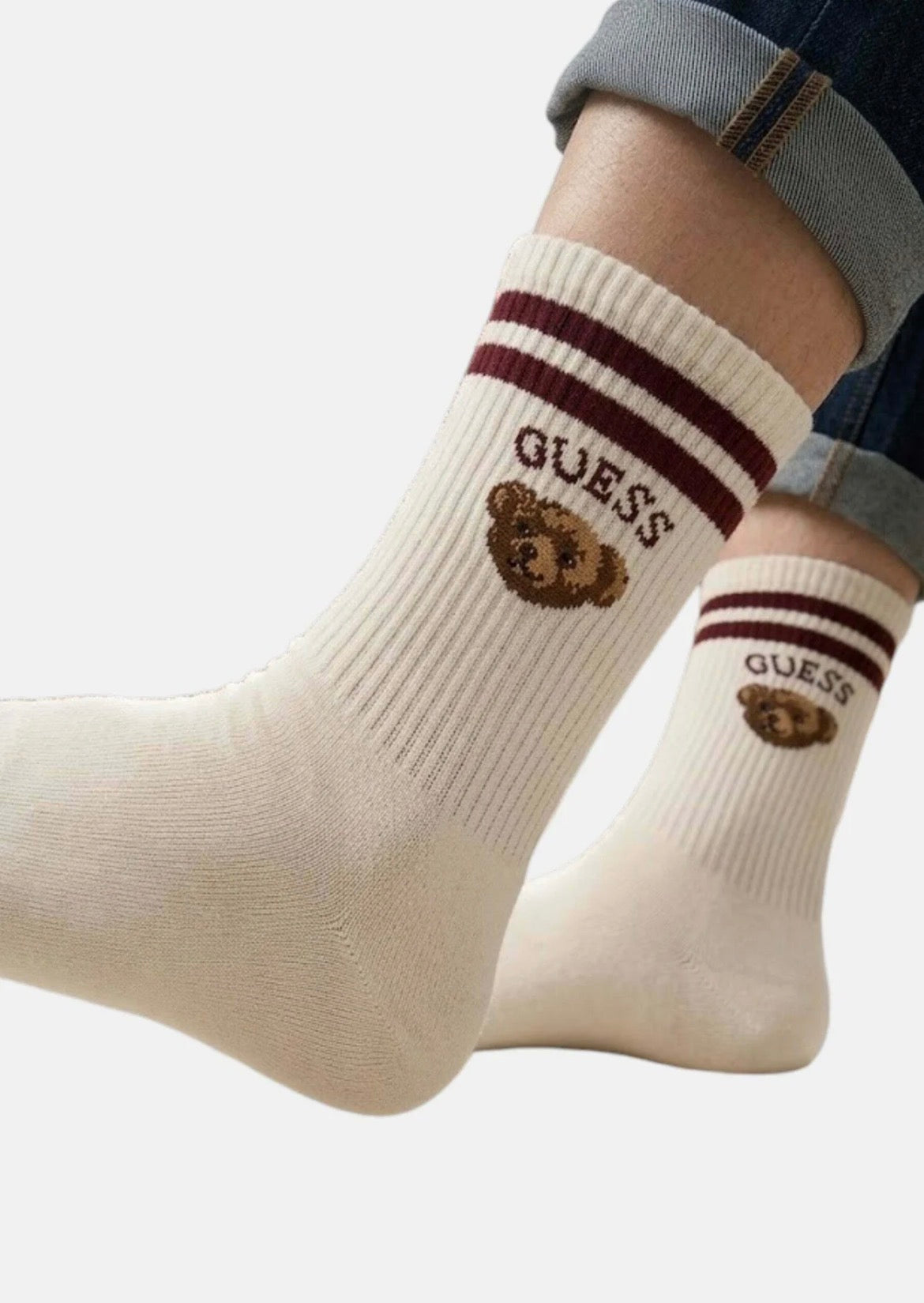 CALZINI GUESS BEAR SOCKS COL