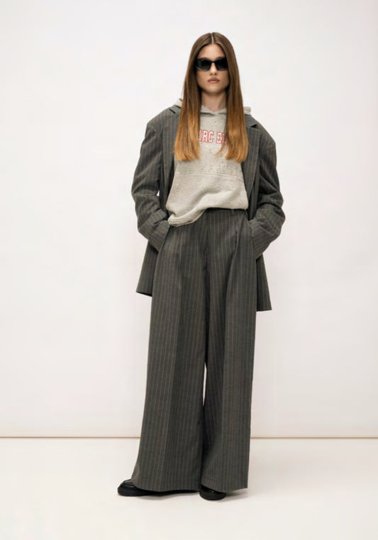 PANTALONE GESSATO MARC ELLIS