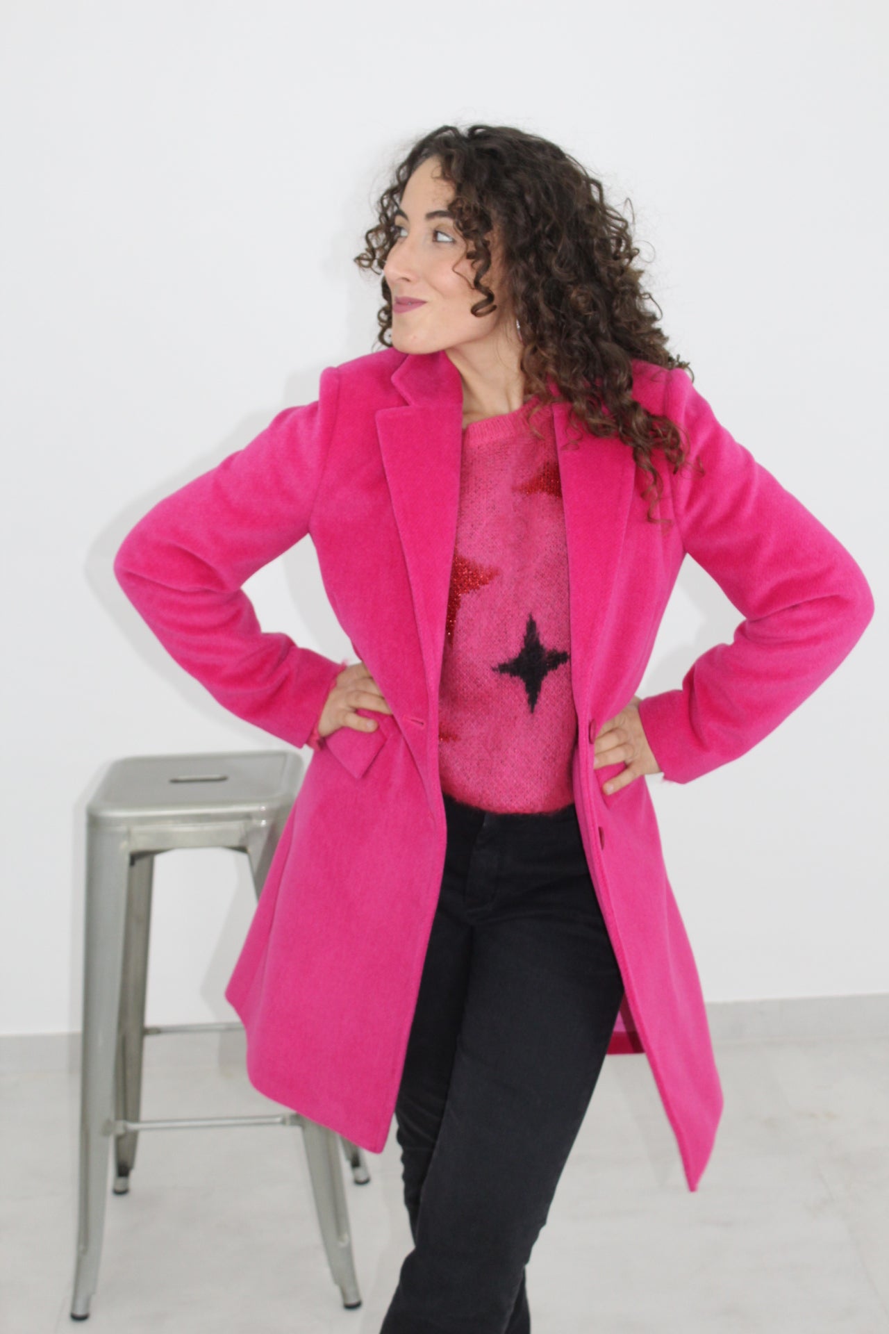 Cappotto Kaos Fucsia