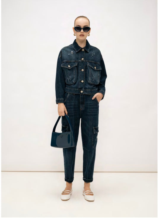 GIUBBOTTO DI JEANS MARC ELLIS