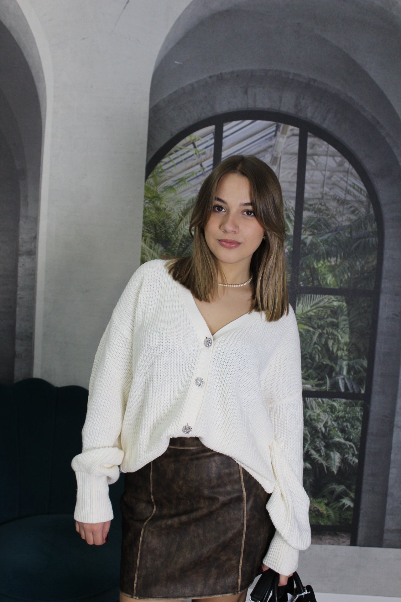 CARDIGAN SWAROSKI GUESS