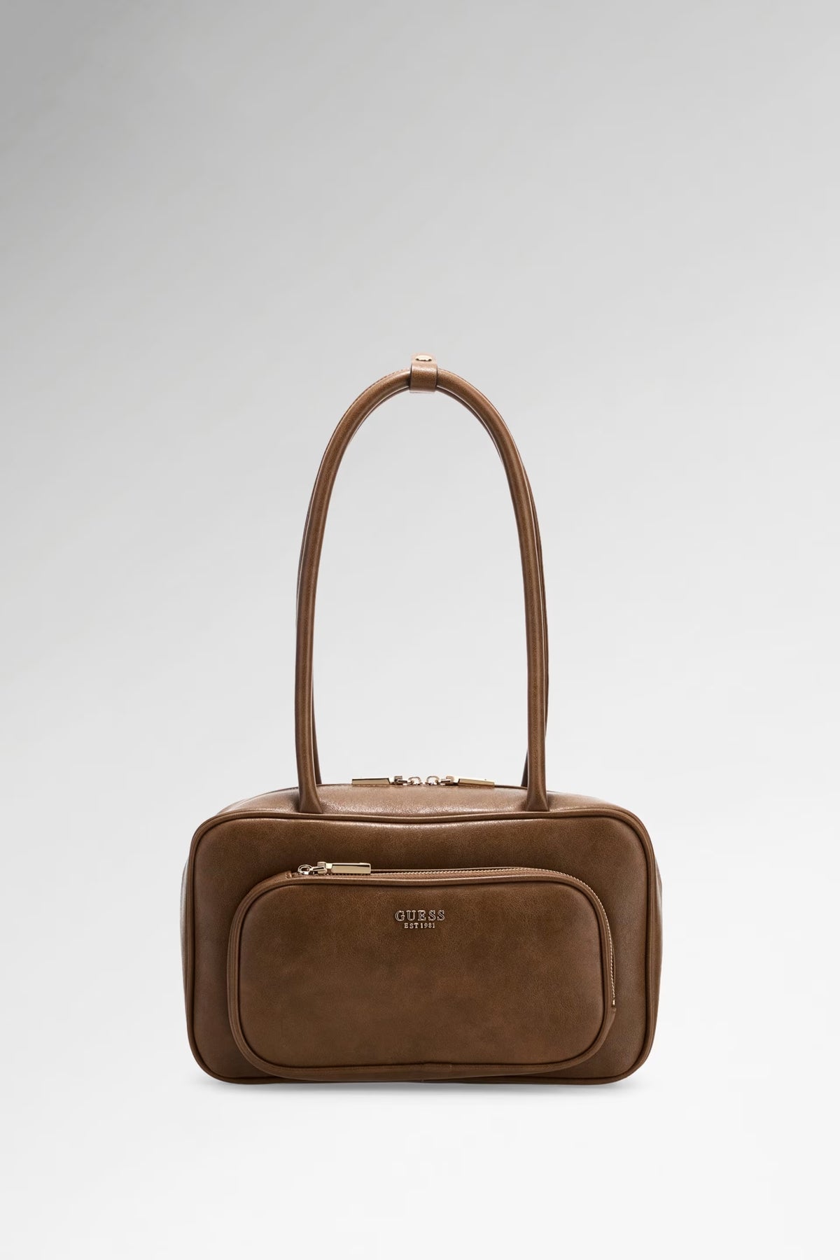 BORSA GUESS BRANNA MARRONE