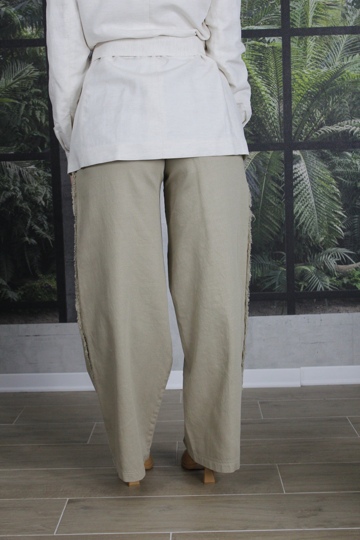 JEANS KAOS FRANGE LATERALI