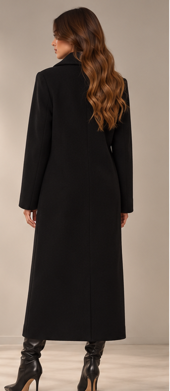 CAPPOTTO NERO TRASH AND LUXURY