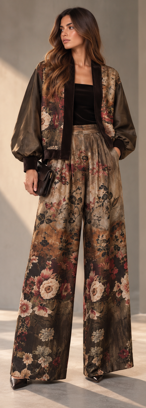 PANTALONE OPERA' FIORI