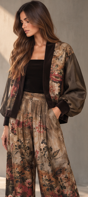 PANTALONE OPERA' FIORI