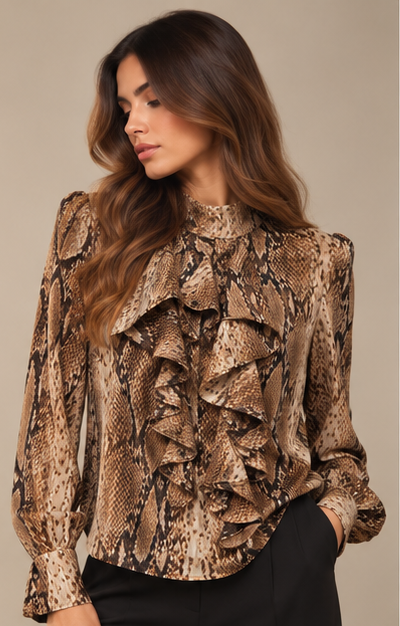 BLUSA MACULATA TRASH AND LUXURY