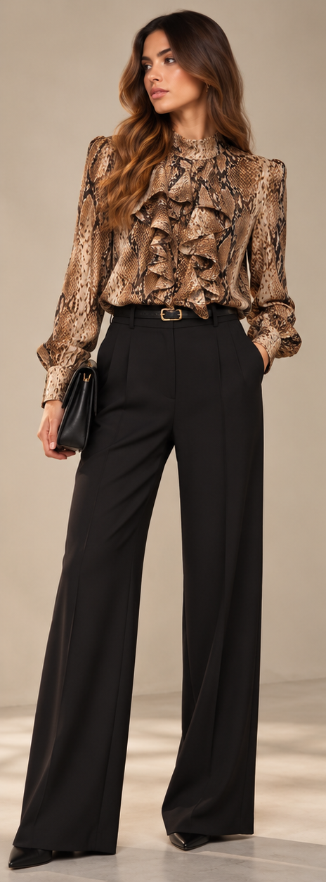 BLUSA MACULATA TRASH AND LUXURY