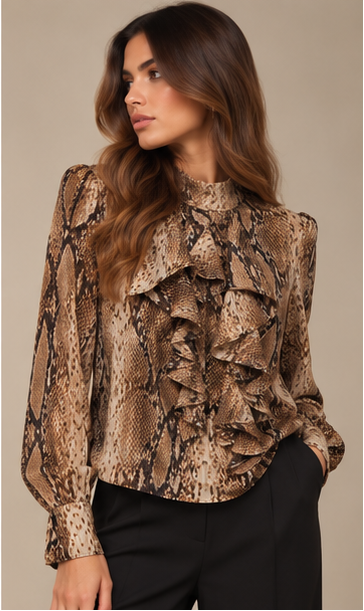 BLUSA MACULATA TRASH AND LUXURY