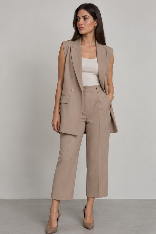 PANTALONE OVER/D TORTORA