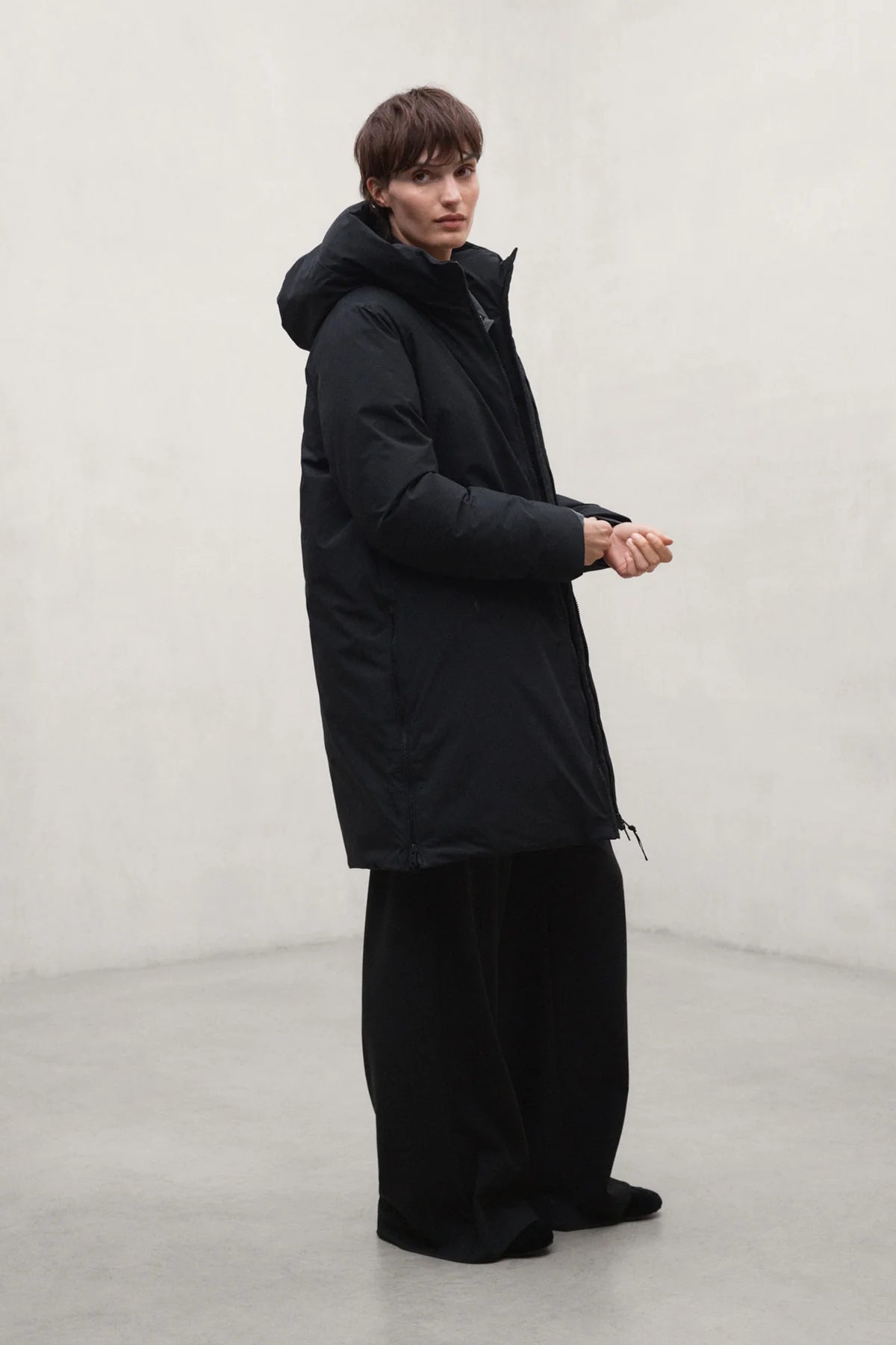 PIUMINO NERO ECOALF MATI