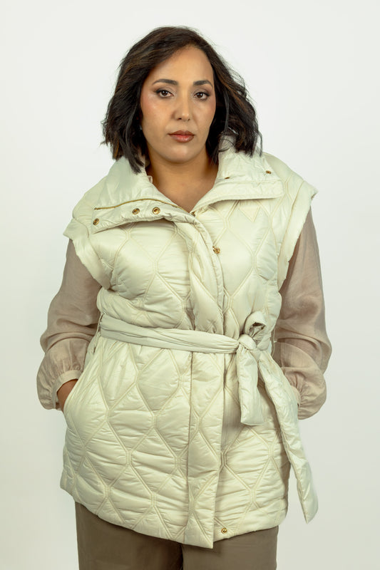 GIUBBOTTO IMBOTTITO GUESS SENZA MANICHE